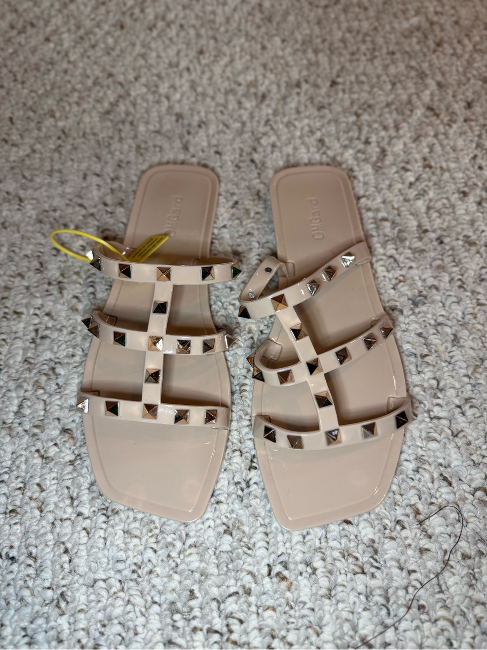 Omgard Valentino-Inspired Jelly Sandals (NWT)